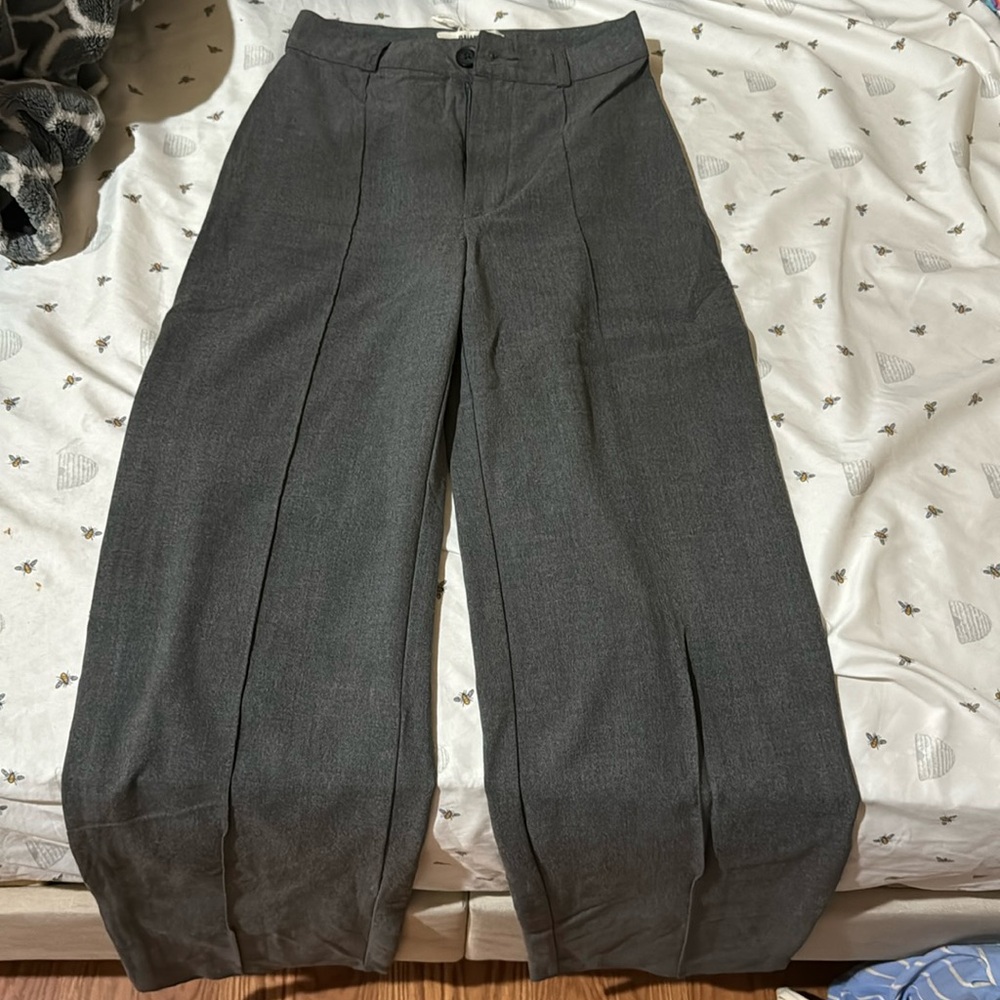 Grey business casual trousers! Pull and bear brand